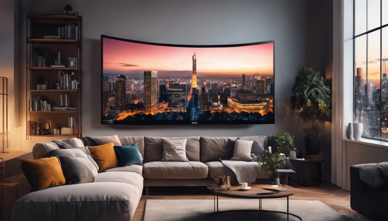 Iemand kijkt ontspannen naar Penoza op NPO Plus in een gezellige woonkamer.